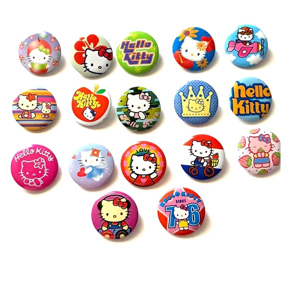 Sanrio Jewelry - Vintage Hello Kitty 2002 pins/brooches